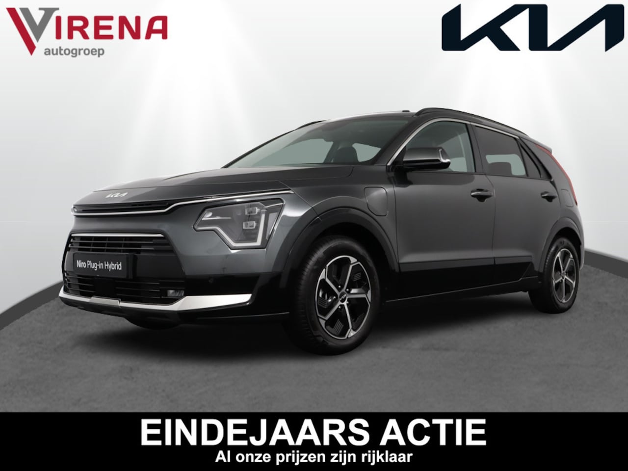 Kia Niro - 1.6 GDi PHEV DynamicPlusLine - Direct uit voorraad leverbaar - Schuif-/kanteldak - Stoel-/ - AutoWereld.nl