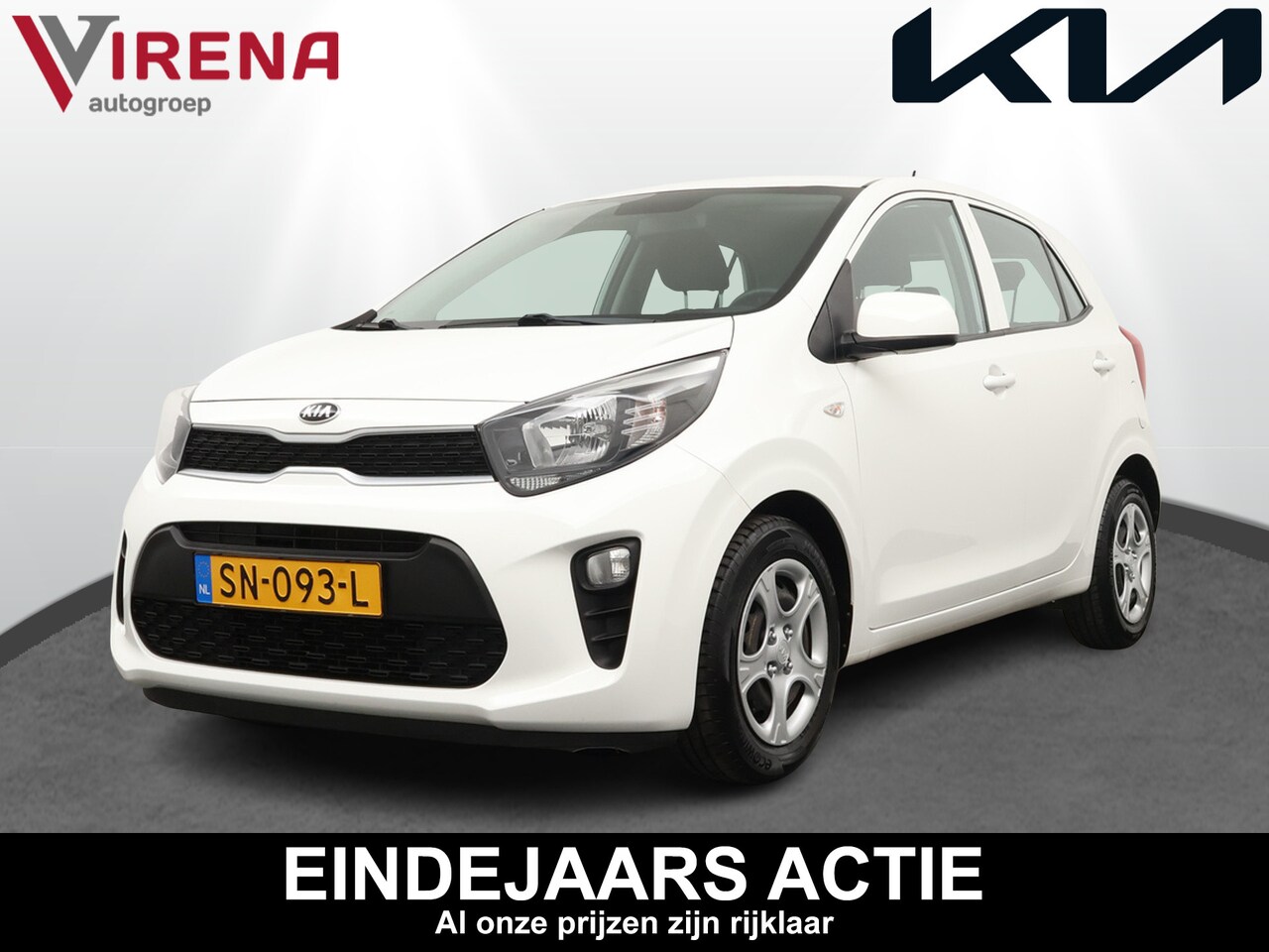 Kia Picanto - 1.0 CVVT EconomyPlusLine - Airconditioning - Cruise Control - Elektrische ramen - 12 maand - AutoWereld.nl