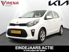 Kia Picanto - 1.0 CVVT EconomyPlusLine - Airconditioning - Cruise Control - Elektrische ramen - 12 maand