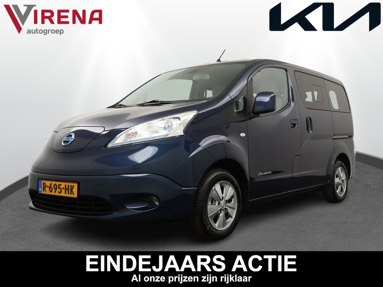 Nissan e-NV200 Evalia - Connect Edition (SEPP Subsidie € 2.000 mogelijk) - Navigatie - Climate Control - Lichtmeta - AutoWereld.nl