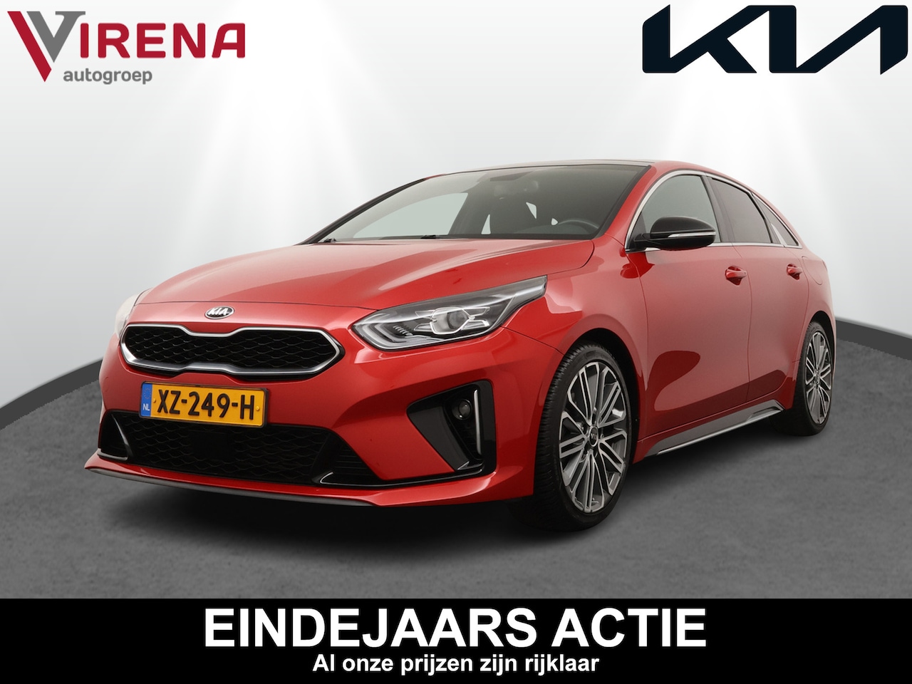 Kia Pro cee'd - 1.4 T-GDI GT-PlusLine - Apple CarPlay/Android Auto - Achteruitrijcamera - Elektrische acht - AutoWereld.nl