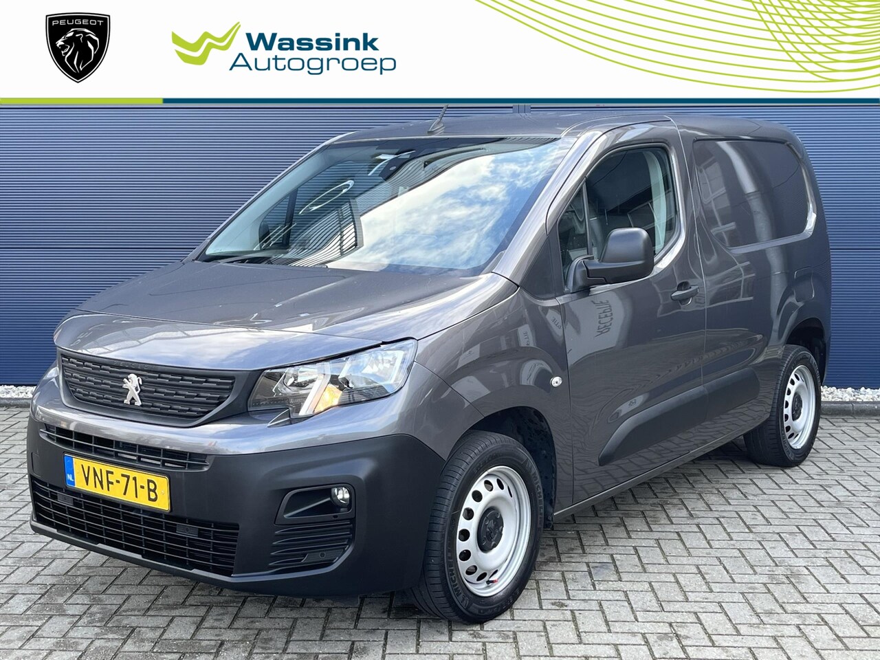 Peugeot Partner - 1.5 BlueHDi 130pk Premium | Navigatie | Airco | schuifdeur met ruit I - AutoWereld.nl