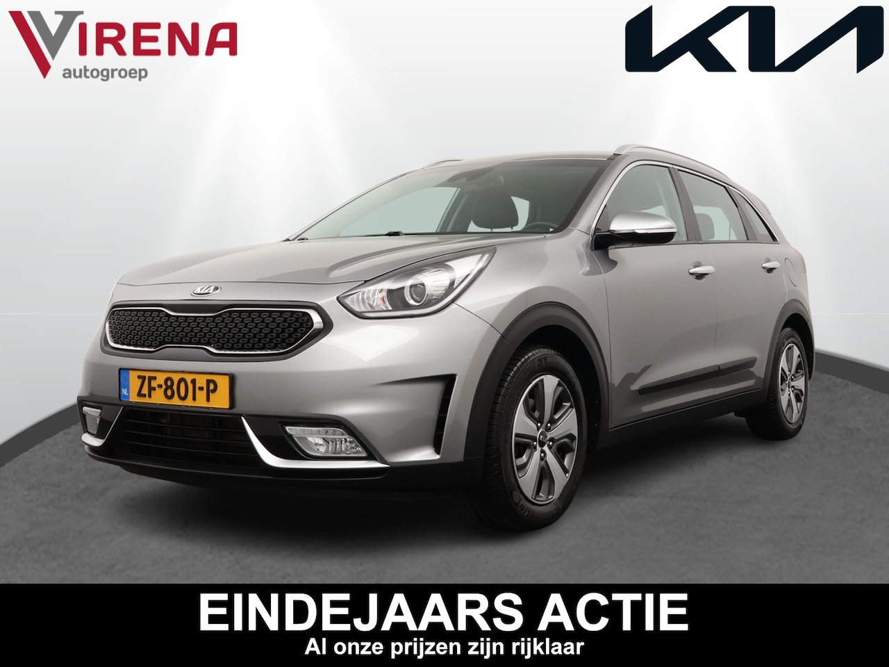 Kia Niro - 1.6 GDi Hybrid DynamicLine Navigatie - Climate Control - Apple Carplay/Android auto - Fabr - AutoWereld.nl