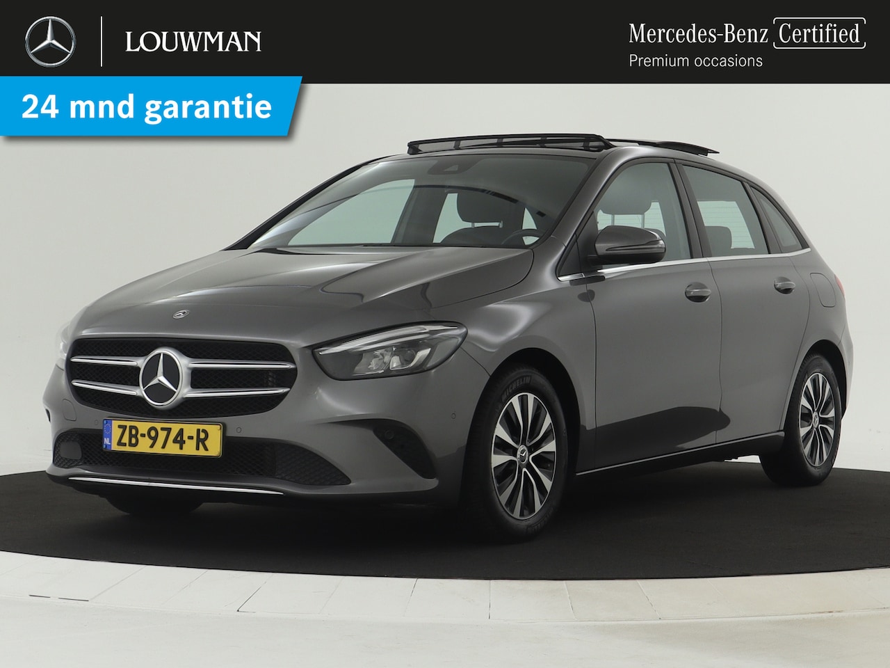 Mercedes-Benz B-klasse - 180 Business Solution | Panoramadak | Apple CarPlay | Parkeerpakket met Camera | Stoelverw - AutoWereld.nl