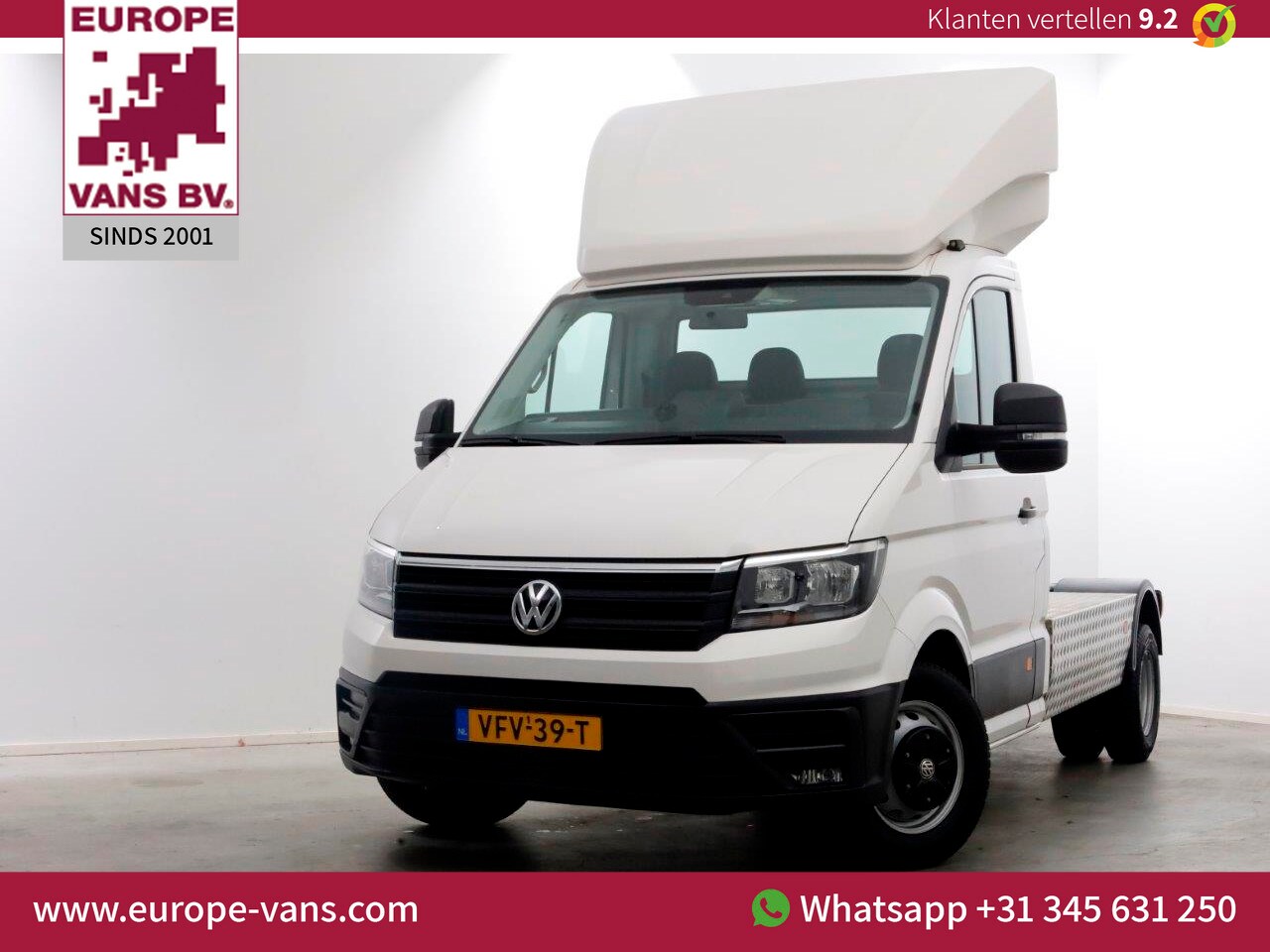 Volkswagen Crafter - 50 2.0 TDI 177pk BE-Trekker Highline Airco/Navi Trekgewicht 5700kg 06-2020 - AutoWereld.nl