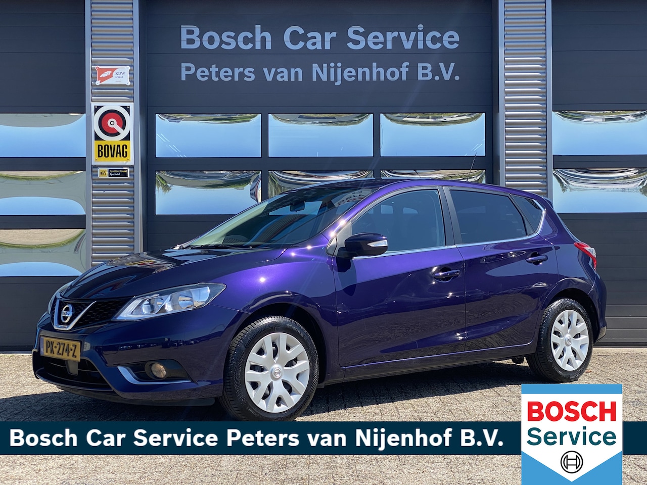 Nissan Pulsar - 1.2 DIG-T Visia ✅5DRS✅TREKHAAK✅CRUISE✅109DKM - AutoWereld.nl