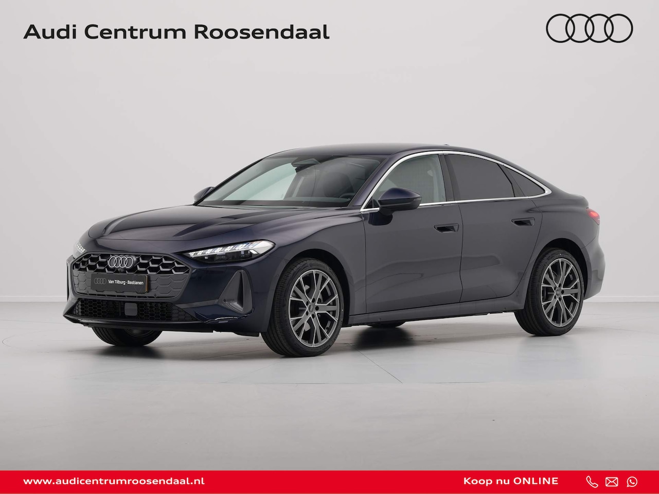 Audi A5 Limousine - 2.0 TFSI Advanced Edition Stoelverwarming Clima CarPlay Camera Ambient lighting - AutoWereld.nl