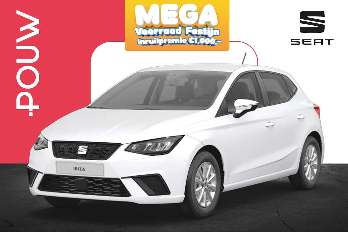 Seat Ibiza - 1.0 EcoTSI 95pk Style | Cruise Control | LMV 15" - AutoWereld.nl