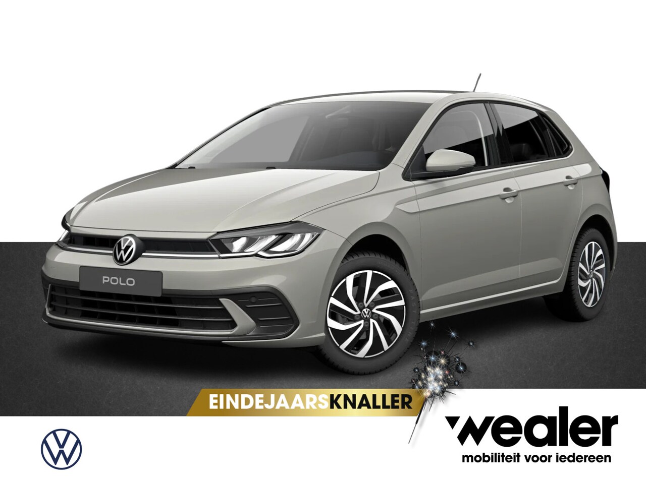 Volkswagen Polo - Life Edition 1.0 70 kW / 95 pk TSI Hatchback 5 ver sn. Hand | Parkeersensoren voor & achte - AutoWereld.nl