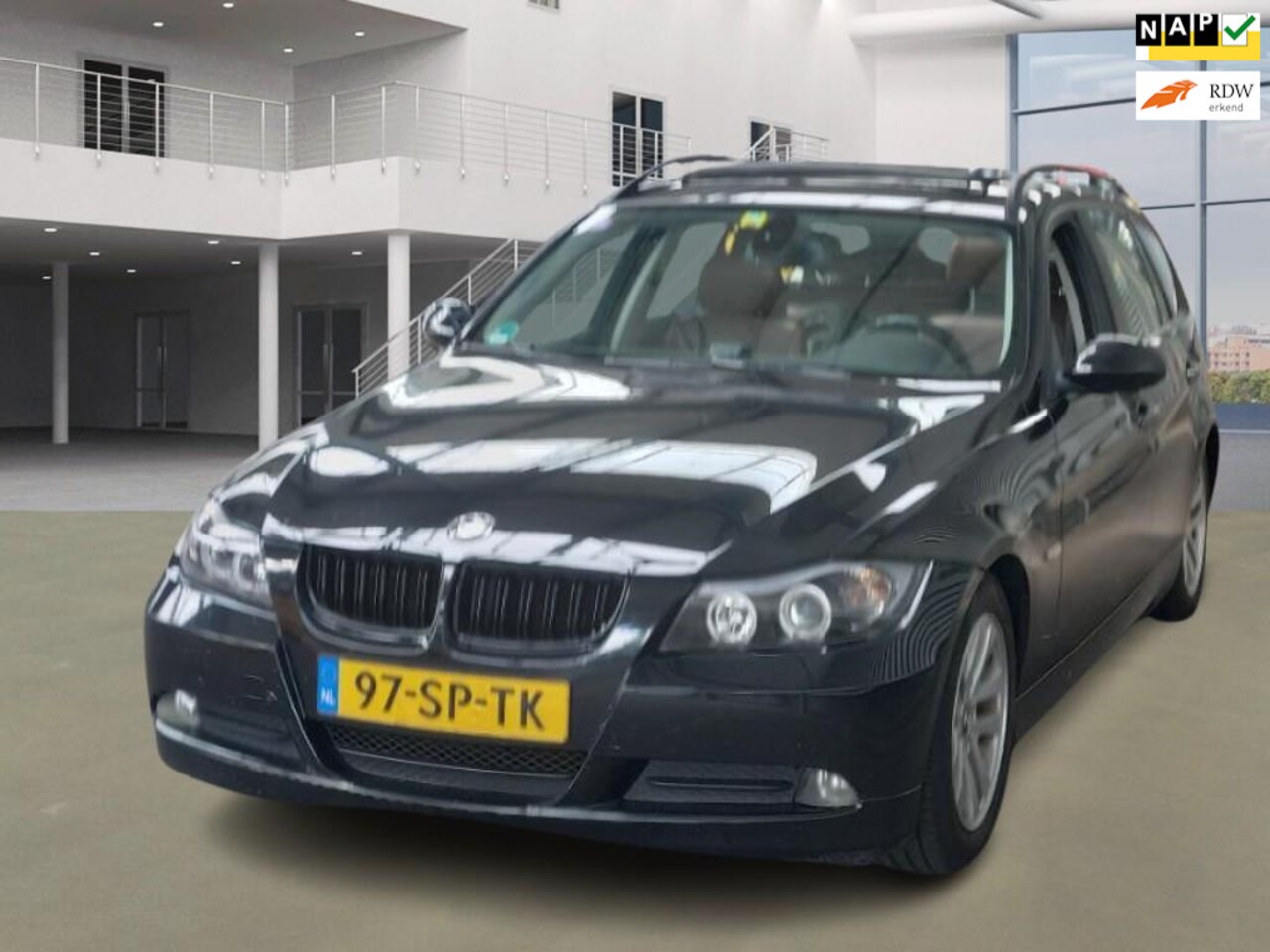 BMW 3-serie Touring - 318i High Executive/LPG/PANO/XENON/PDC/NAVI/LEDER - AutoWereld.nl