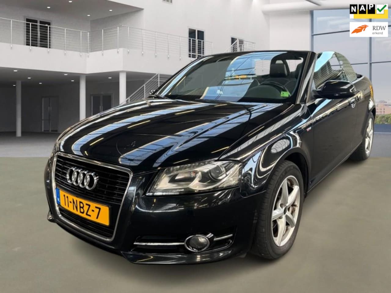 Audi A3 Cabriolet - 1.2 TFSI 3X S-LINE/NAVI/XENON/HALFLEDER/PDC - AutoWereld.nl