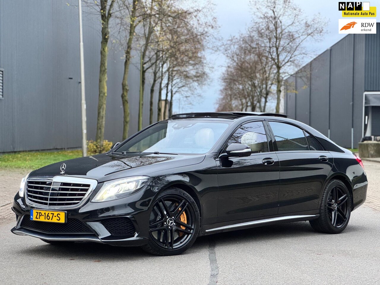 Mercedes-Benz S-klasse - 5.5 AMG 63 4Matic Lang/3D BURNMESTER/KERAMISCH/IN TOPSTAAT - AutoWereld.nl