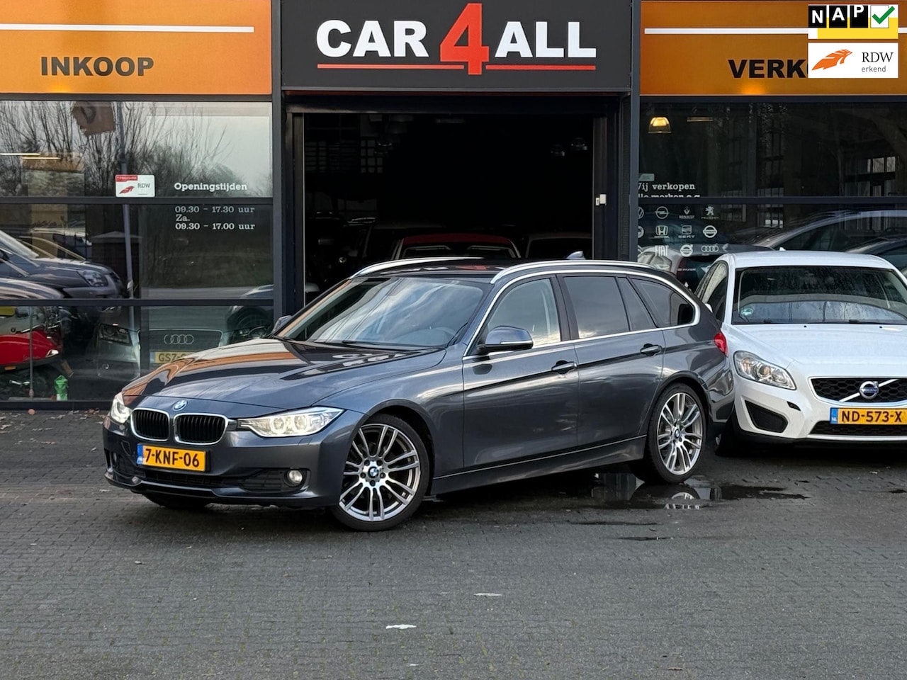 BMW 3-serie Touring - 320d EfficientDynamics Edition High Executive Upgr/STLVR/PDC/APK 22-07-2025/LEDER - AutoWereld.nl