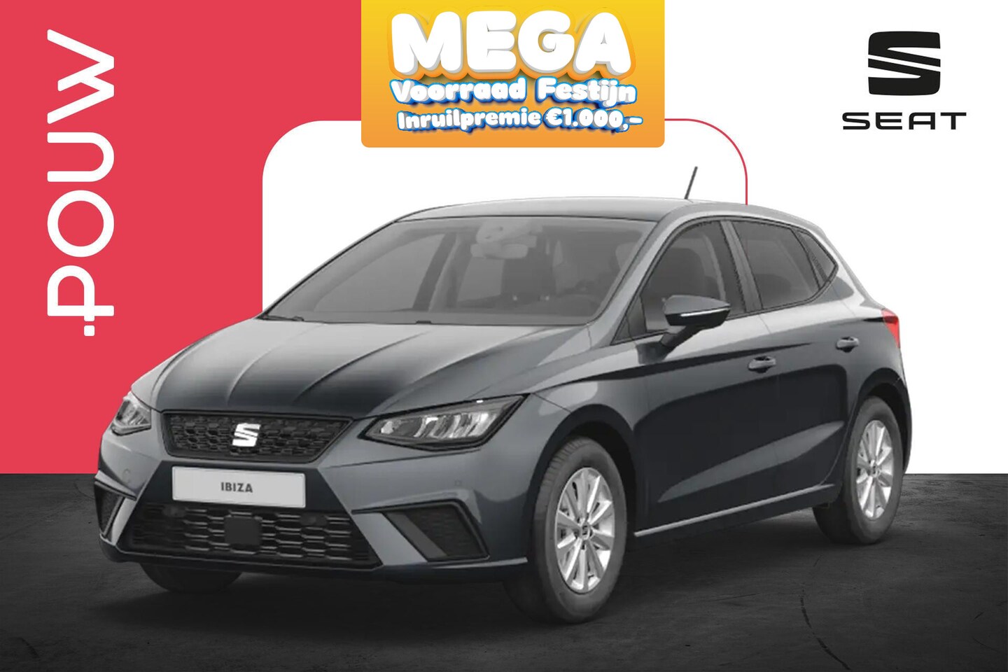 Seat Ibiza - 1.0 EcoTSI 115pk Style Business Connect | LMV 15" | Cruise Control - AutoWereld.nl