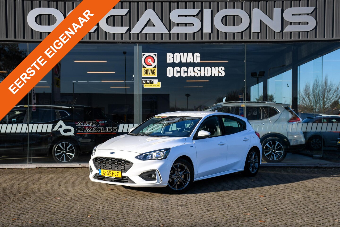 Ford Focus - 1.0 EcoBoost ST Line Business 1 EIGENAAR/ NAVIGATI - AutoWereld.nl