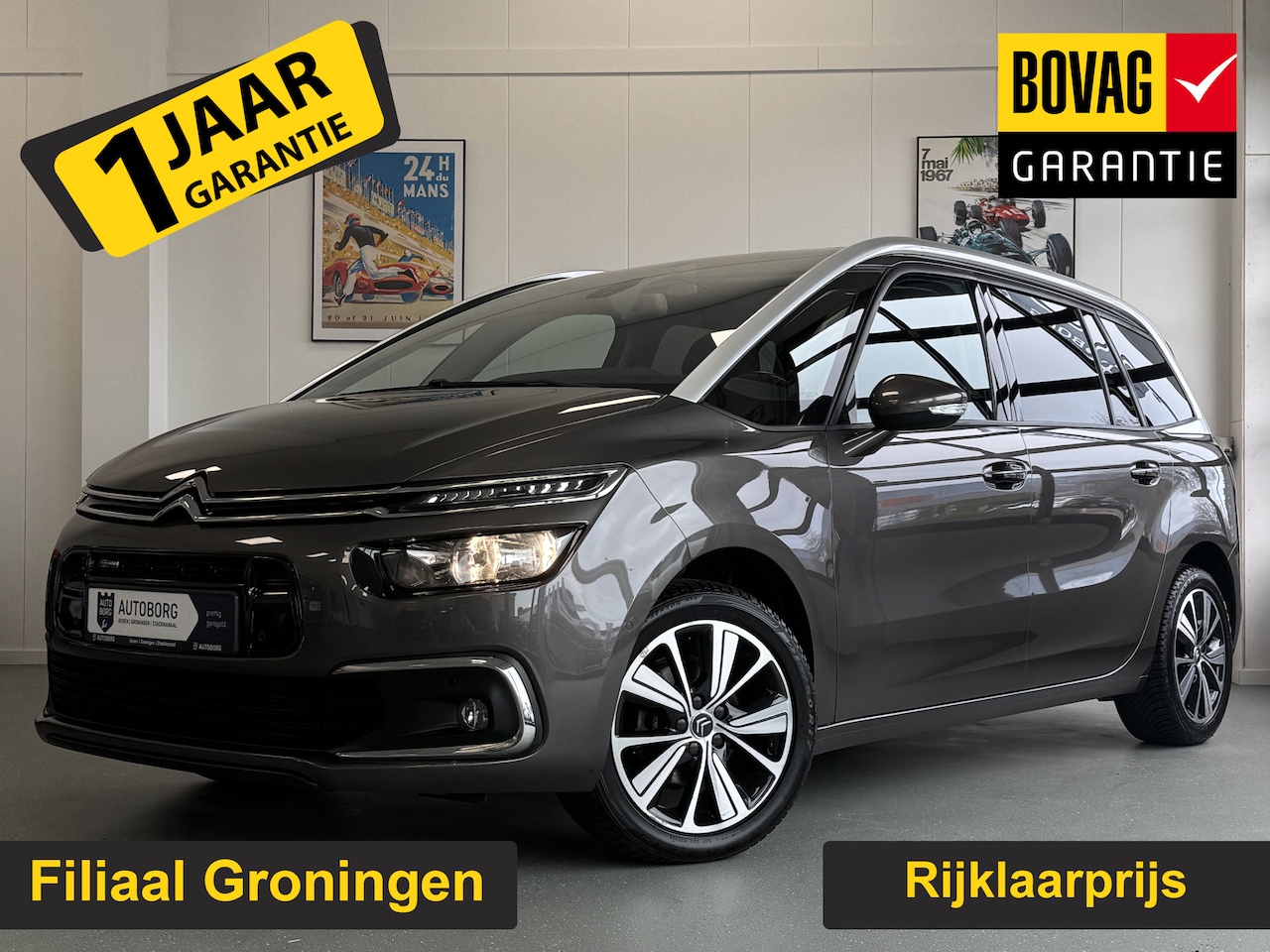 Citroën Grand C4 Picasso - 1.2 PureTech Shine | Apple carplay | Rijklaar - AutoWereld.nl