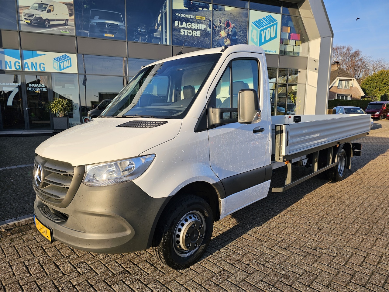 Mercedes-Benz Sprinter - 515 CDI L3 RWD Chassis Cabine met Open Laadbak * Luchtvering * - AutoWereld.nl