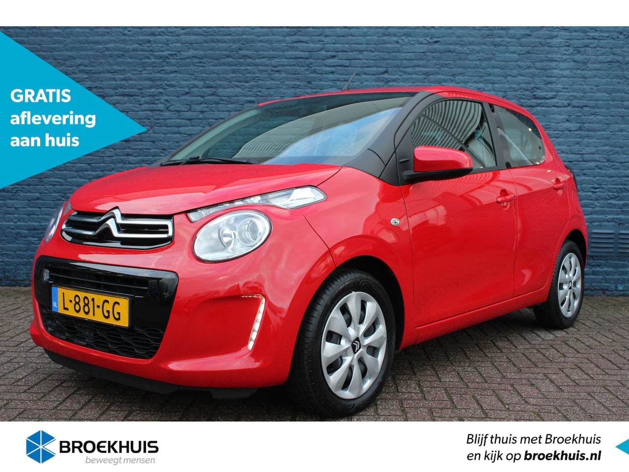 Citroën C1 - 5drs 1.0 VTi Feel | Airconditioning | Bluetooth | LED | - AutoWereld.nl