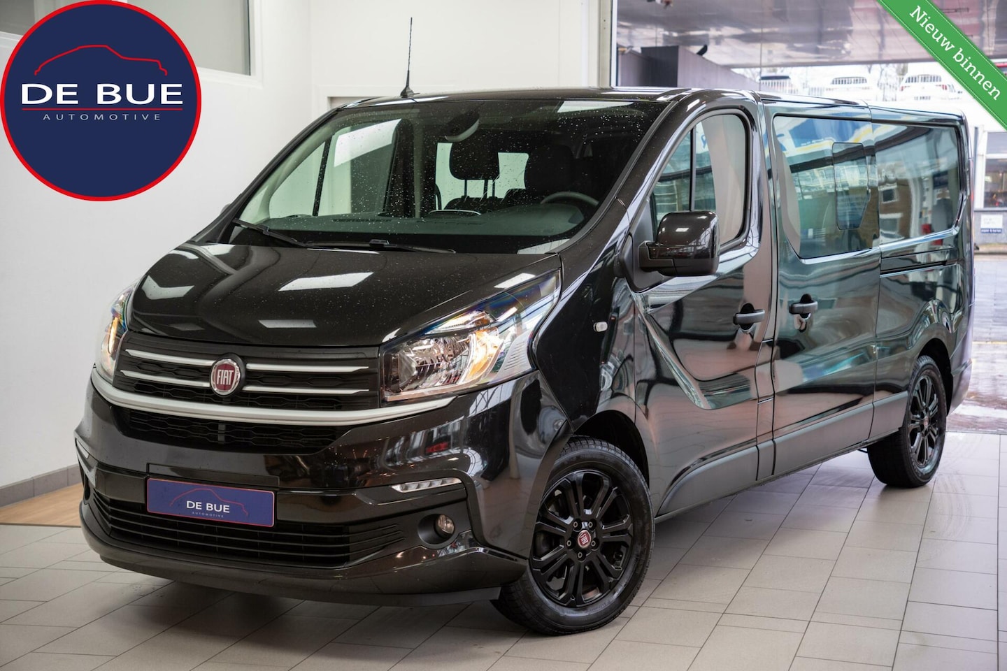 Fiat Talento - 2.0 MultiJet 120 PK 6 Vers L2H1 SX DC Trekhaak Navi Airco Dubbele schuifdeur Comfort - AutoWereld.nl