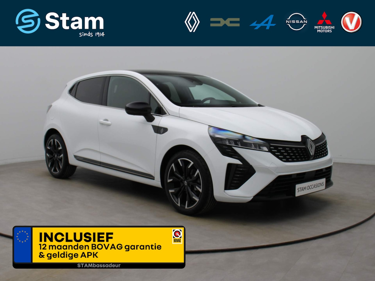 Renault Clio - STAM Limité 75 TCe 90pk NIEUW! #9 van 75 Camera | Climate | Leder | Navi | Parksens. achte - AutoWereld.nl