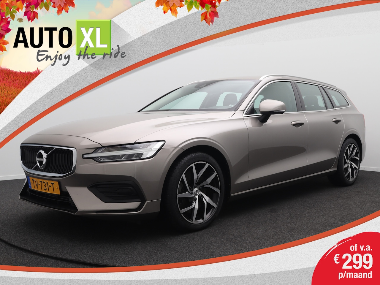 Volvo V60 - 2.0 Aut. T5 251 PK Business+ Harman/Kardon 18' LMV H-Leder LED - AutoWereld.nl