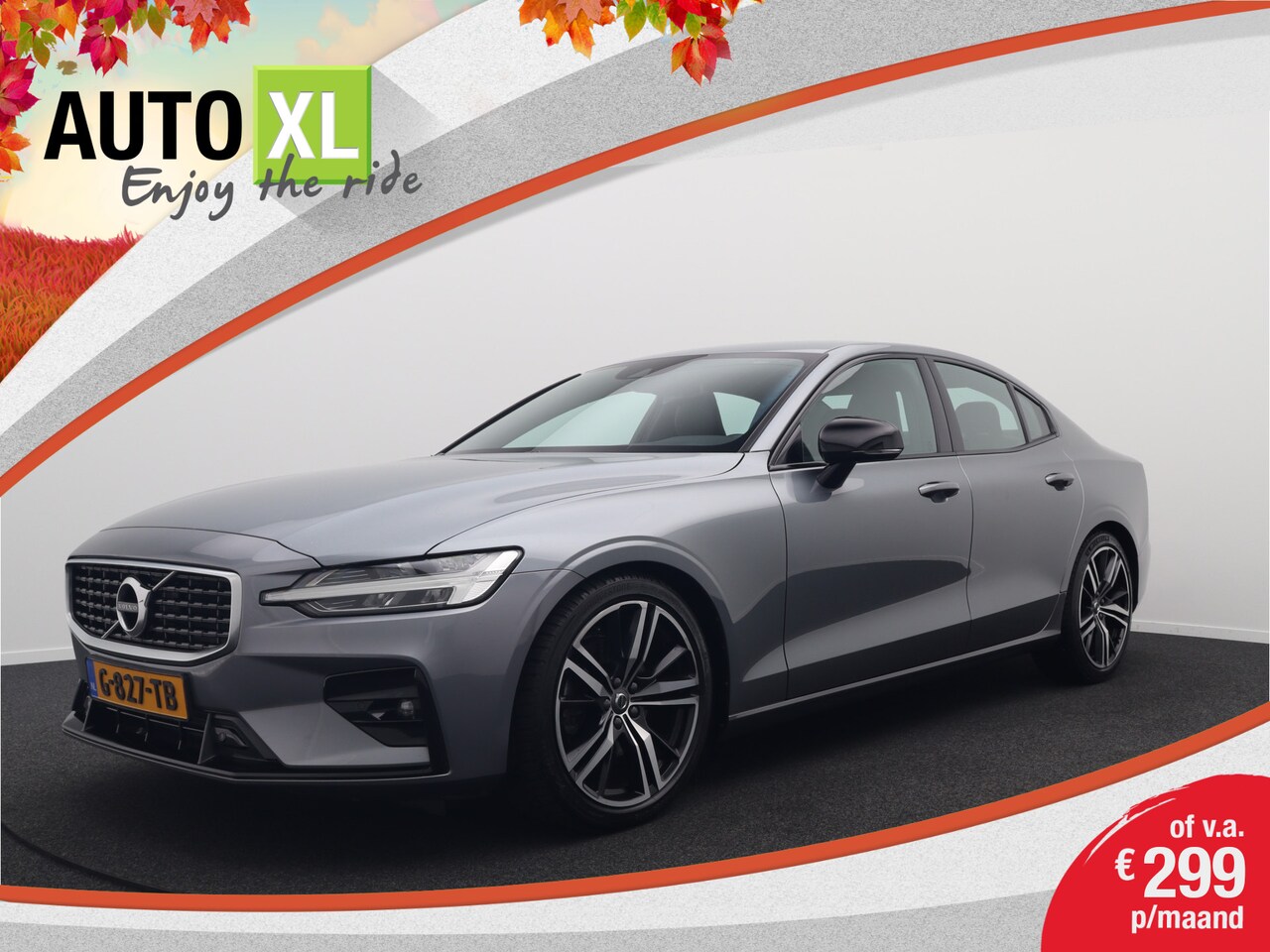 Volvo S60 - 2.0 T4 R-Design Carplay Leder Memory LED 19' LMV - AutoWereld.nl