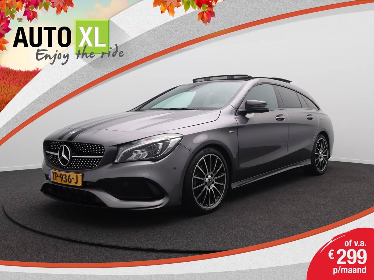 Mercedes-Benz CLA-klasse Shooting Brake - 180 AMG Pano-dak Trekhaak Camera - AutoWereld.nl