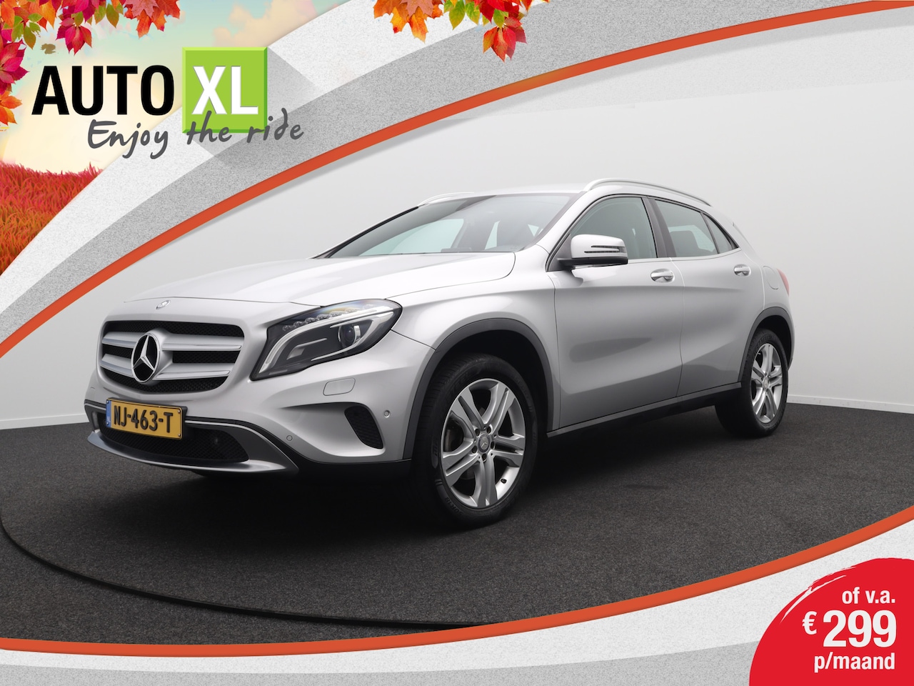 Mercedes-Benz GLA-Klasse - 180 Aut. Ambition Camera Sportstoelen Xenon Leder - AutoWereld.nl