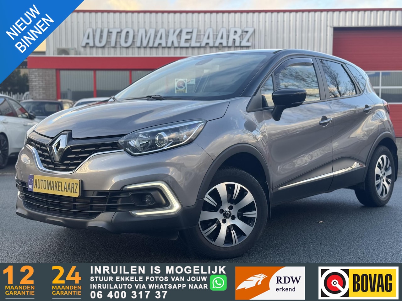 Renault Captur - 1.5 dCi Intens TREKHAAK NAVI PDC STOELVERW. - AutoWereld.nl