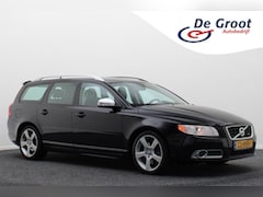 Volvo V70 - 2.0T R-Edition Leer, Climate, Cruise, Navigatie, Bluetooth, PDC, 18''