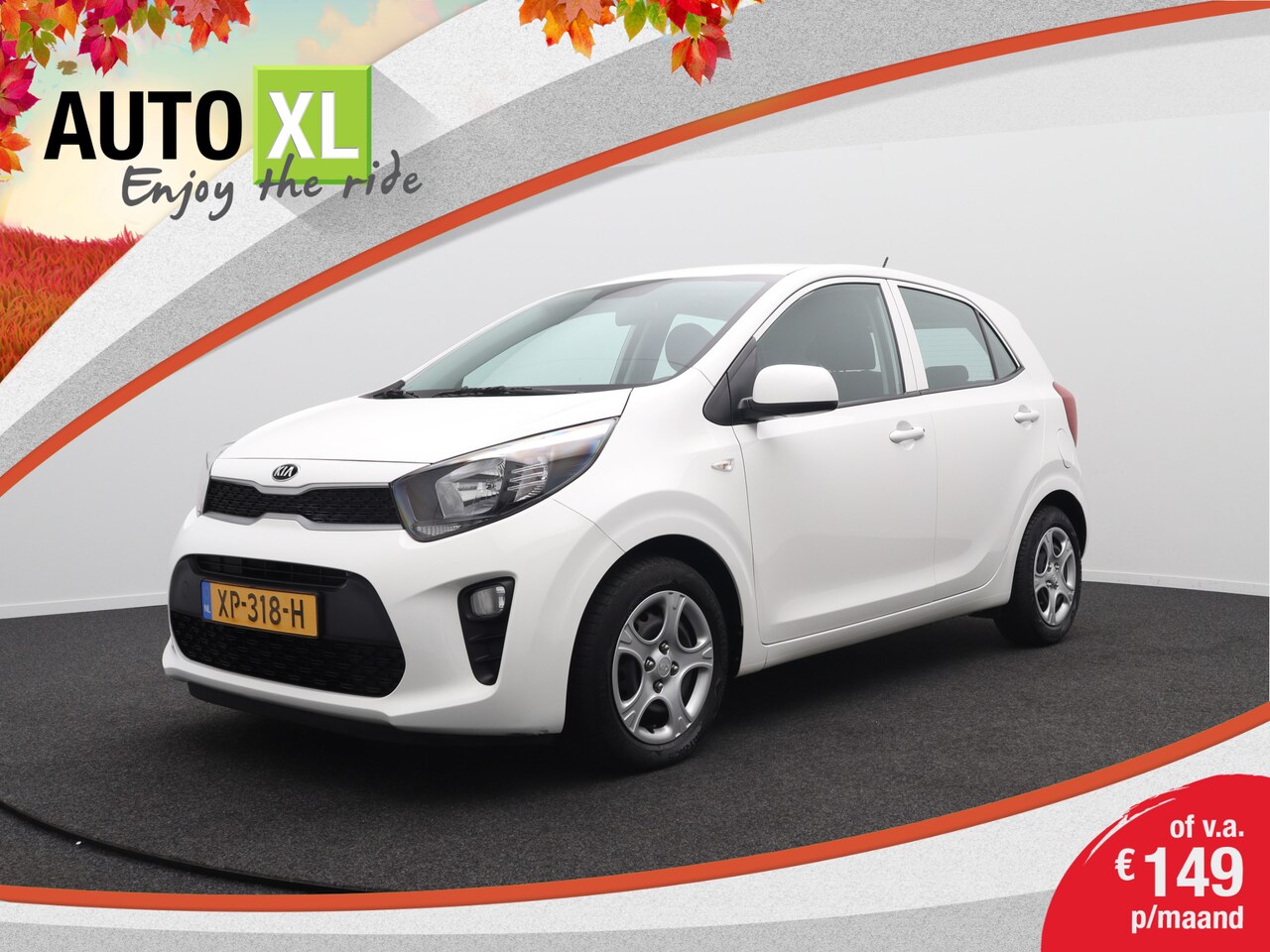 Kia Picanto - 1.0 CVVT EconomyPlusLine Bluetooth Airco Multimedia - AutoWereld.nl