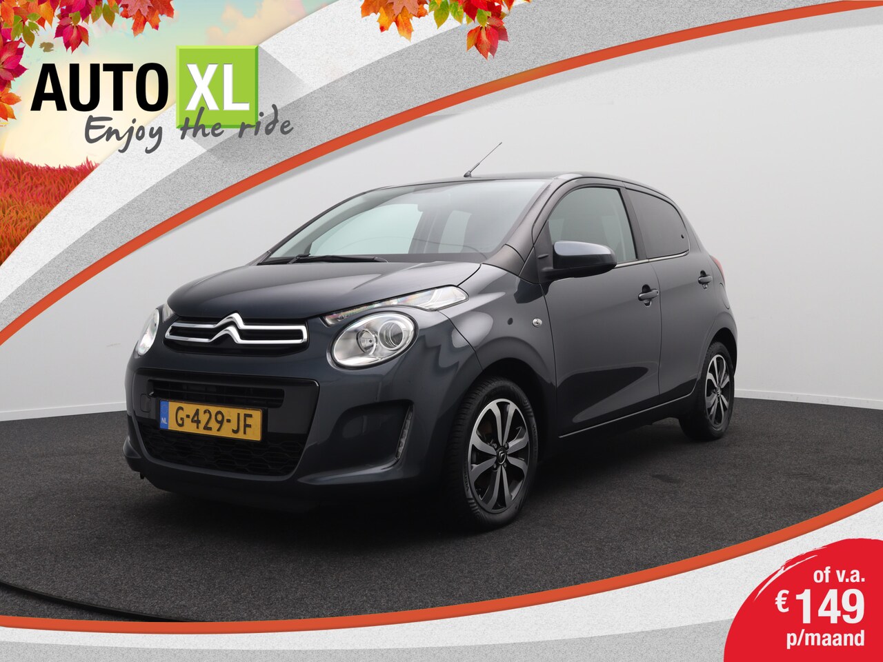 Citroën C1 - 1.0 VTi Shine Camera Climate Carplay LMV 15' LED - AutoWereld.nl