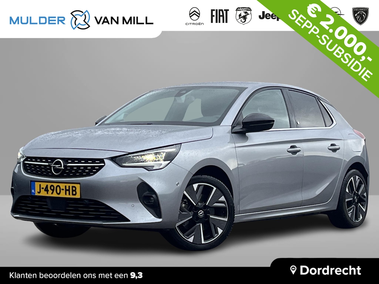 Opel Corsa-e - Elegance EV 3-FASEN 50kWh 136pk |+2.000 EURO SUBSIDIE|CAMERA+SENSOREN|PREMIUM PACK|APPLE C - AutoWereld.nl