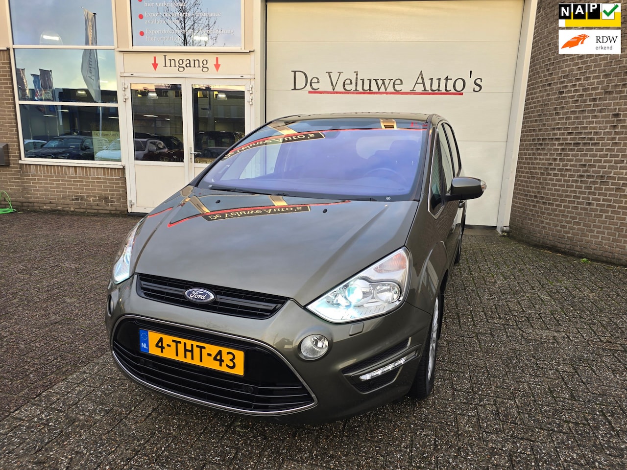 Ford S-Max - 1.6 EcoBoost Platinum alcantara trekhaak NL auto - AutoWereld.nl