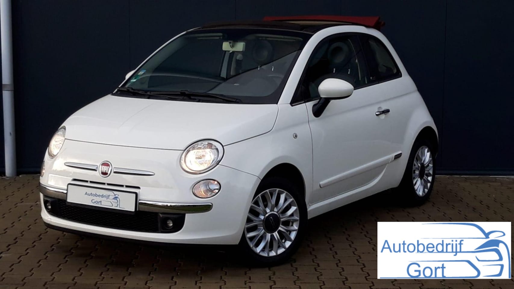 Fiat 500 C - 1.2 Lounge 4 Cilinder Automatische Airco !! - AutoWereld.nl