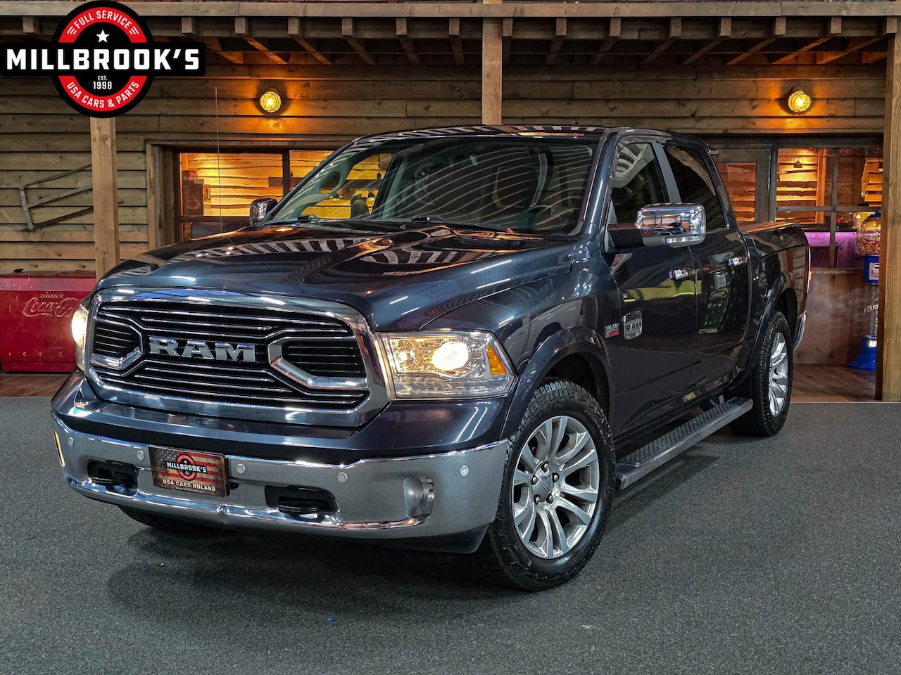 Dodge Ram 1500 - 5.7 V8 Longhorn, 1e eigenaar, origineel Nederlands, Rambox, bijtellingsvriendelijk!! - AutoWereld.nl