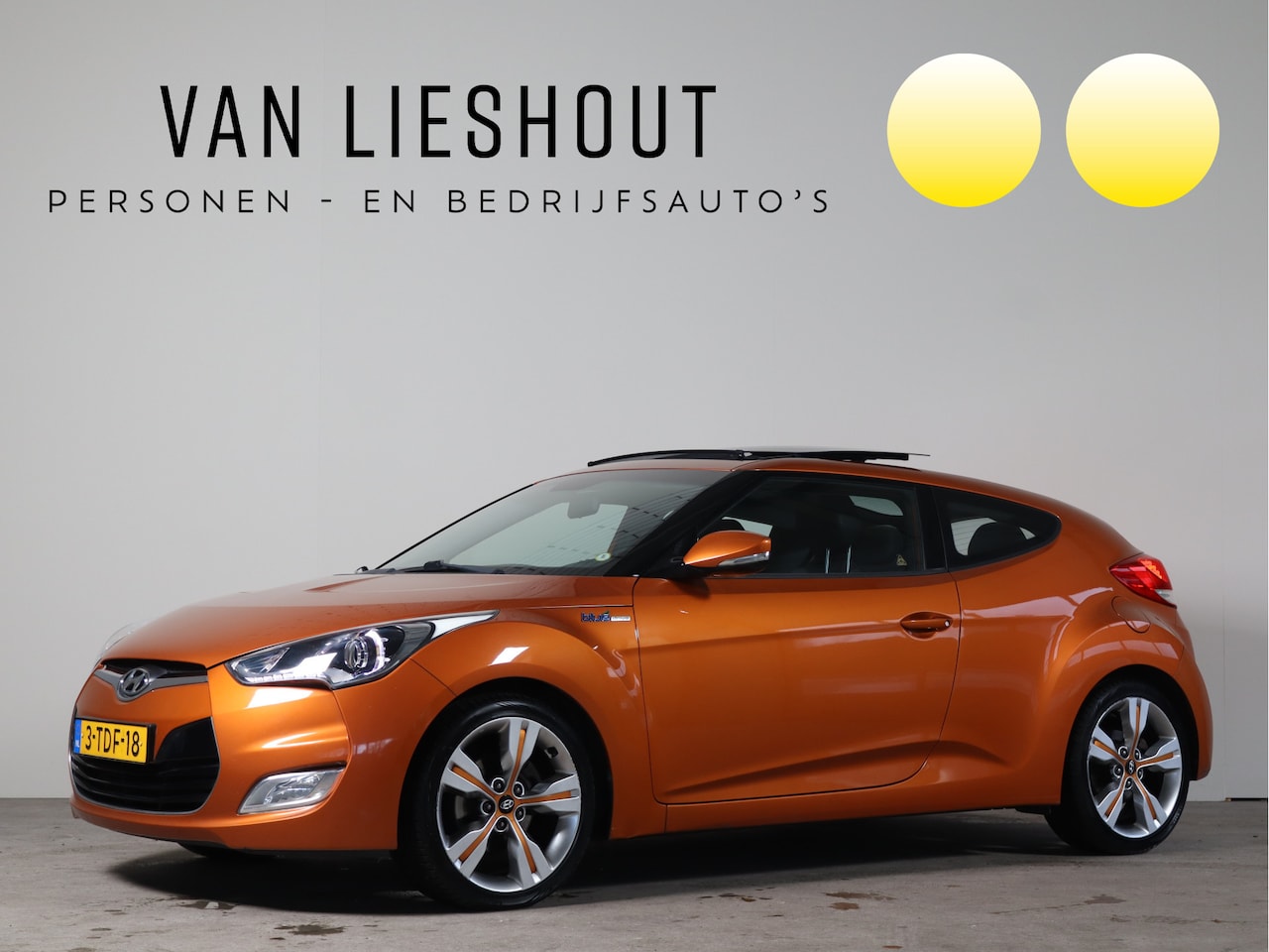 Hyundai Veloster - 1.6 GDI i-Vision Pano I Cruise I Climate - AutoWereld.nl