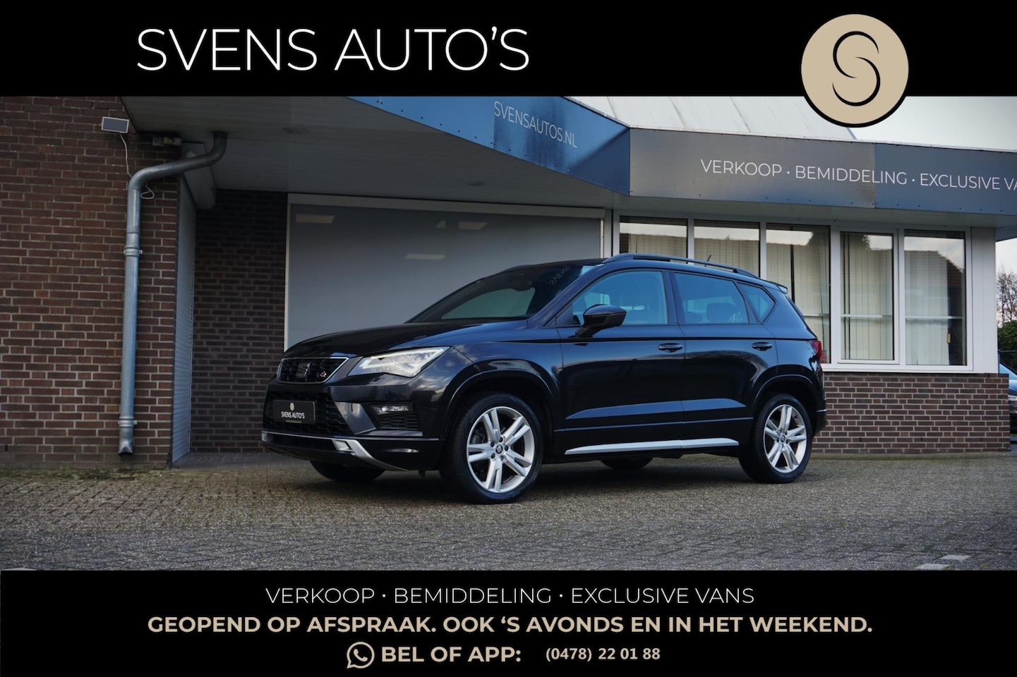 Seat Ateca - 1.4 TSI 150pk DSG FR Panoramadak|LED|Trekhaak Elektrisch|Camera - AutoWereld.nl