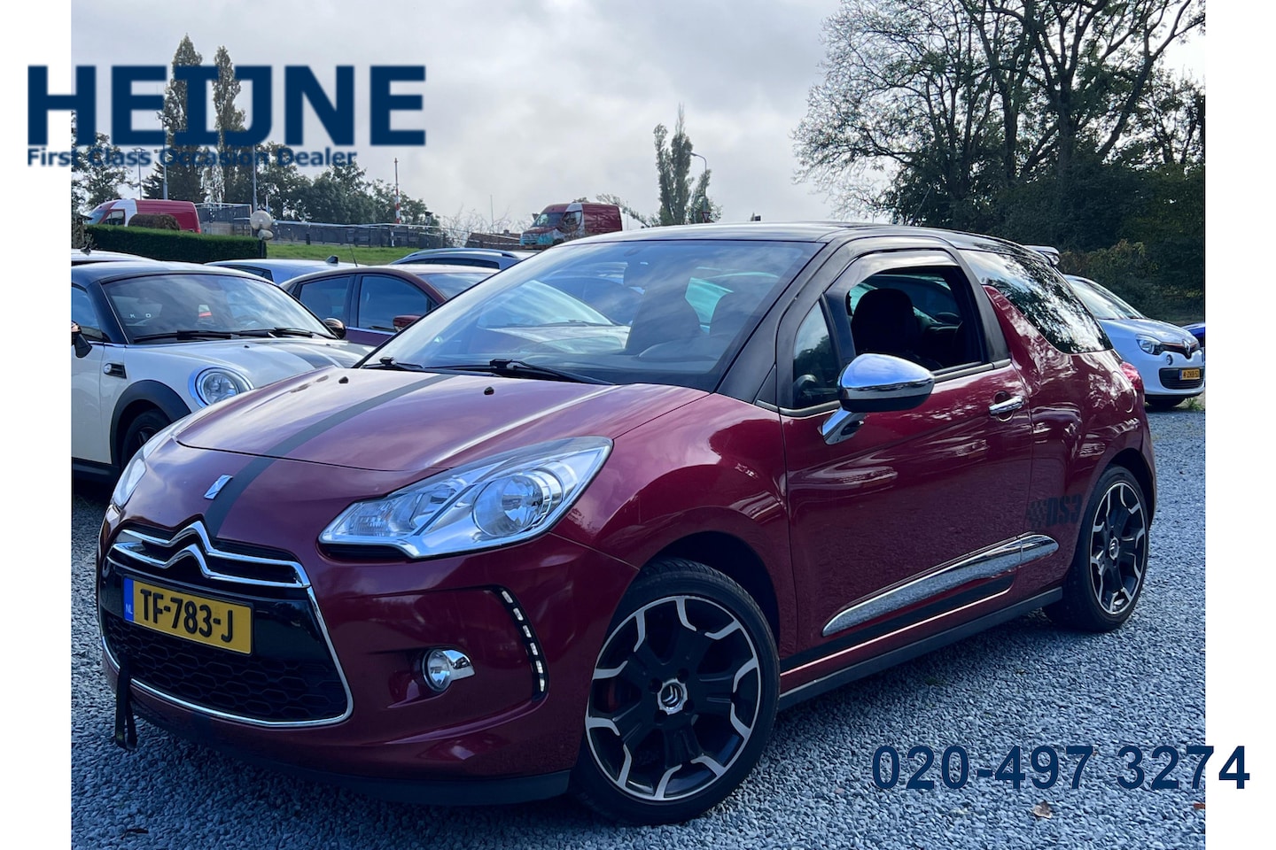 Citroën DS3 - 1.6 THP 157PK SPORT CHIC CRUISE/AIRCO/BLUETOOTH - AutoWereld.nl