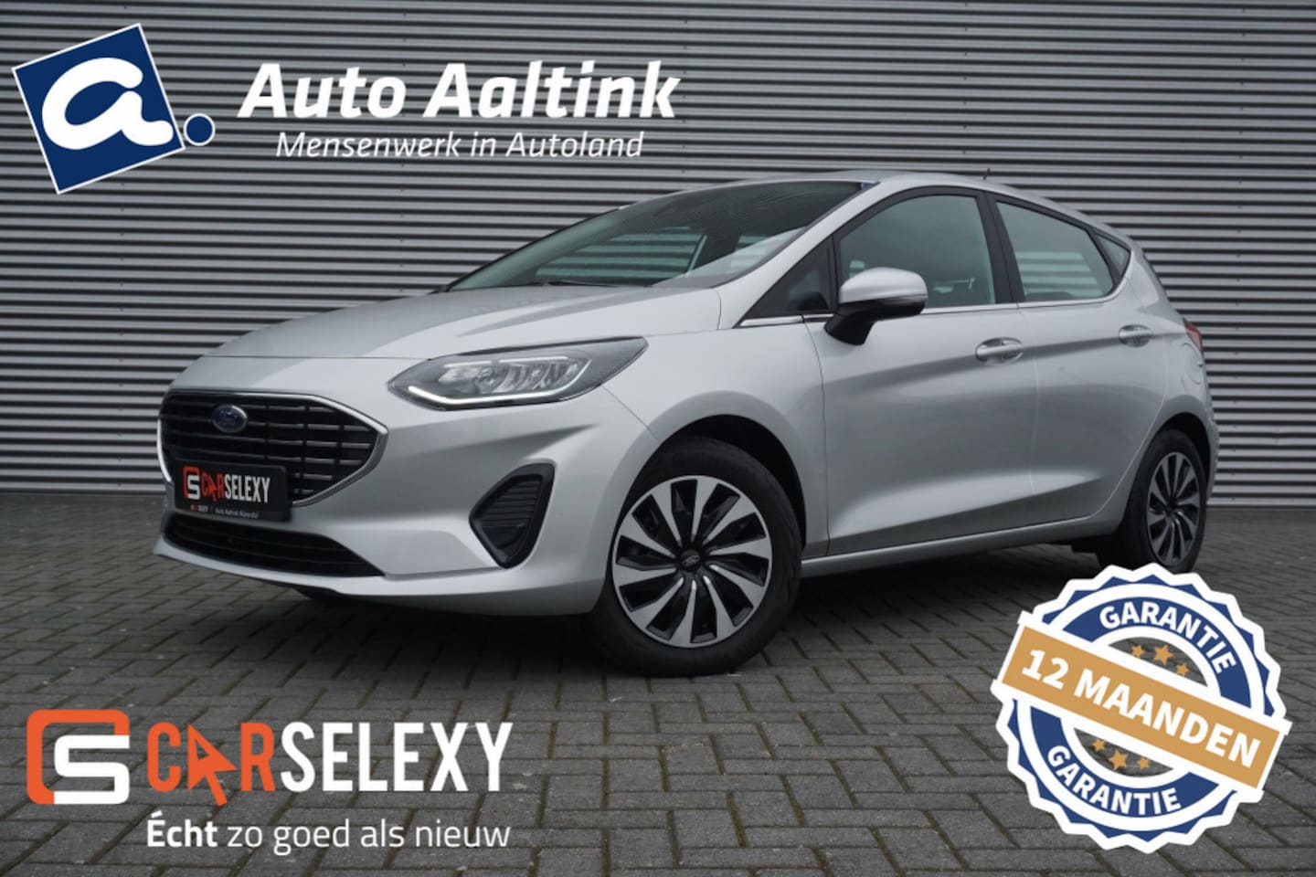 Ford Fiesta - 100PK Titanium HYBRID | CLIMA | CARPLAY | PARK.SENS. | DAB | CRU - AutoWereld.nl