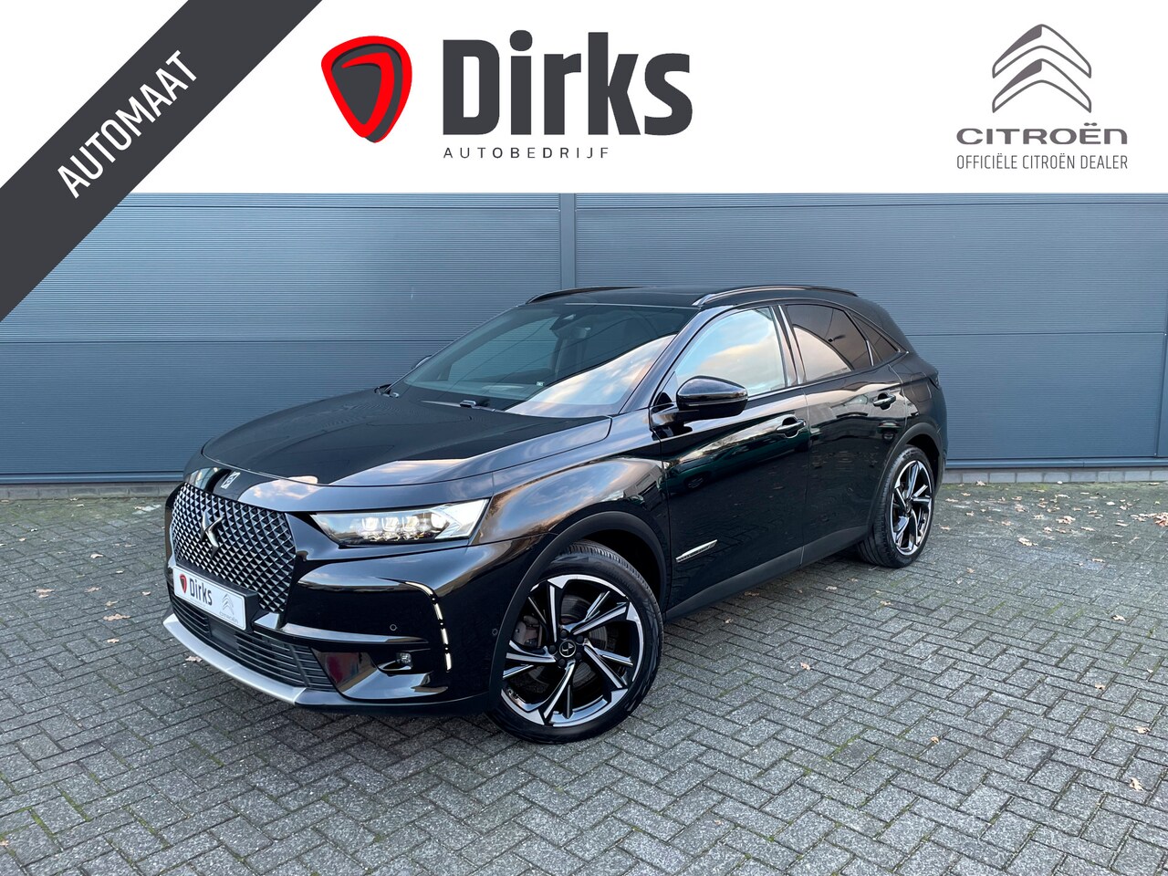 DS 7 Crossback - 300pk 4x4 Louvre (Elektrisch Schuifdak - Leder incl verwarming/ Ventilatie/ Massage/ Geheu - AutoWereld.nl