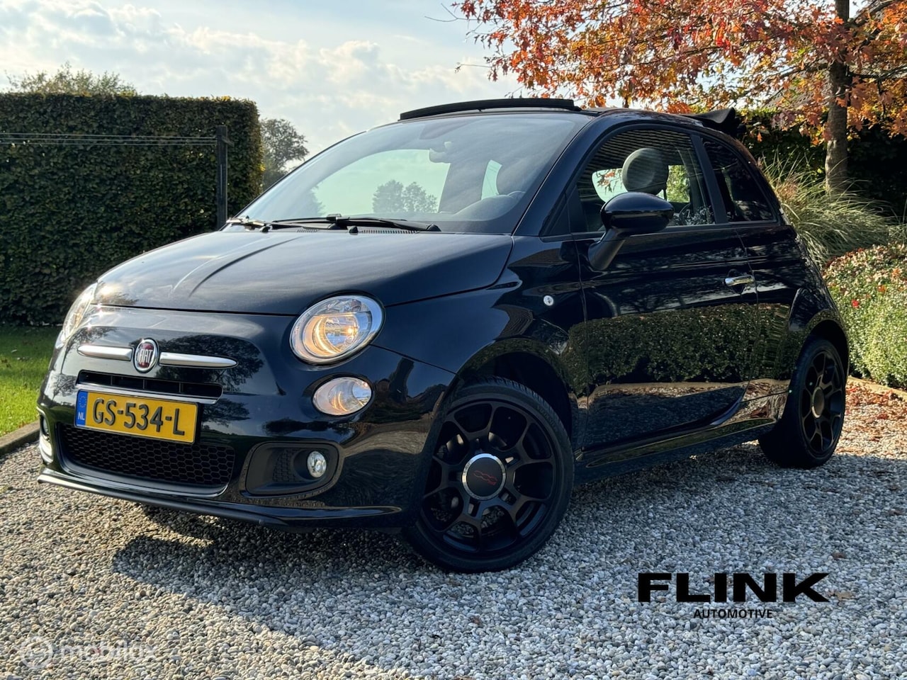 Fiat 500 - 0.9 TwinAir Turbo 500S Cabrio , Clima , - AutoWereld.nl