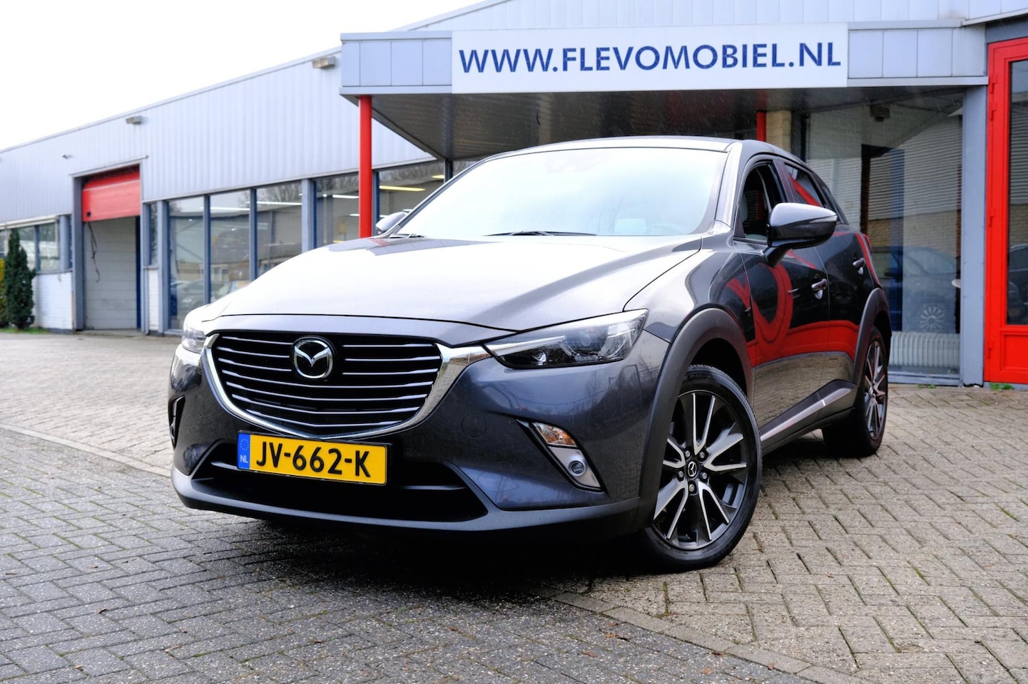 Mazda CX-3 - 2.0 SkyActiv-G 120pk GT-M *68.135km!* Navi|1e Eig|Leder-Alcantara|HUD|LMV|Cam - AutoWereld.nl