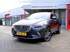 Mazda CX-3 - 2.0 SkyActiv-G 120pk GT-M *68.135km* Navi|1e Eig|Leder-Alcantara|HUD|LMV|Cam