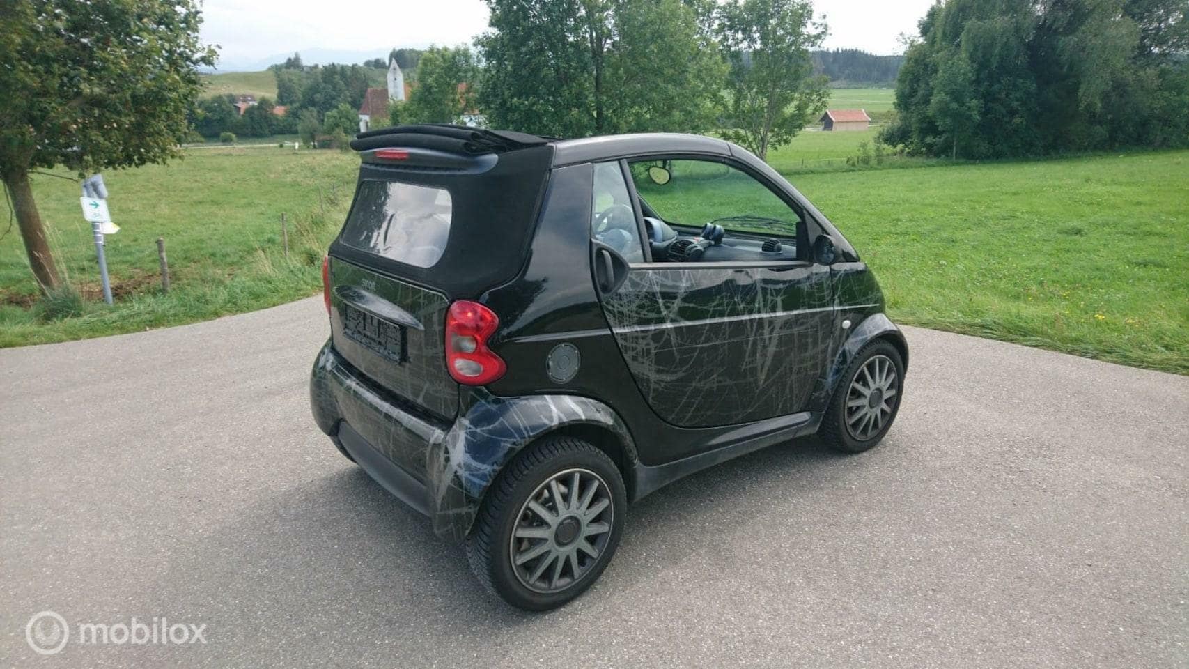 Smart Cabrio - scratch black zuinige auto cabrio & pulse - AutoWereld.nl