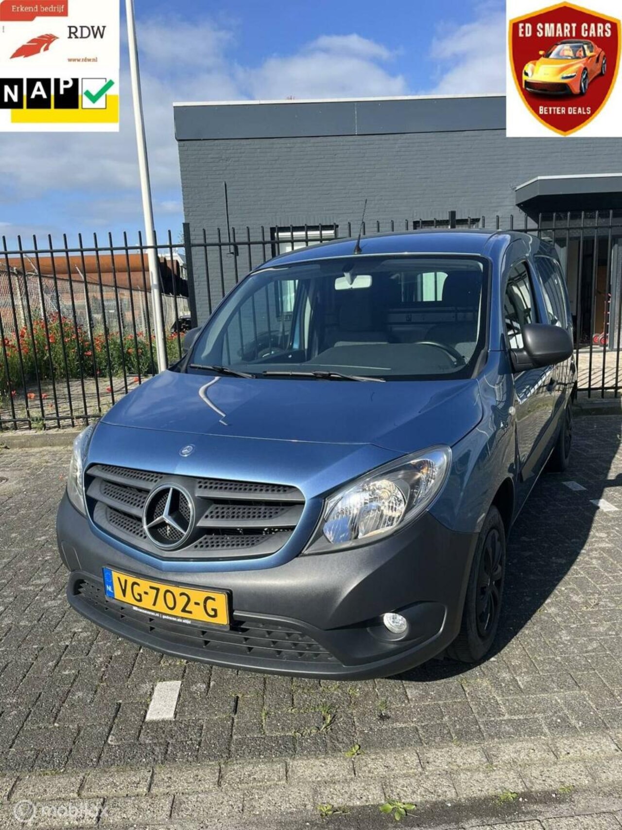 Mercedes-Benz Citan - 108 CDI BlueEFFICIENCY airco trekhaak NAP - AutoWereld.nl