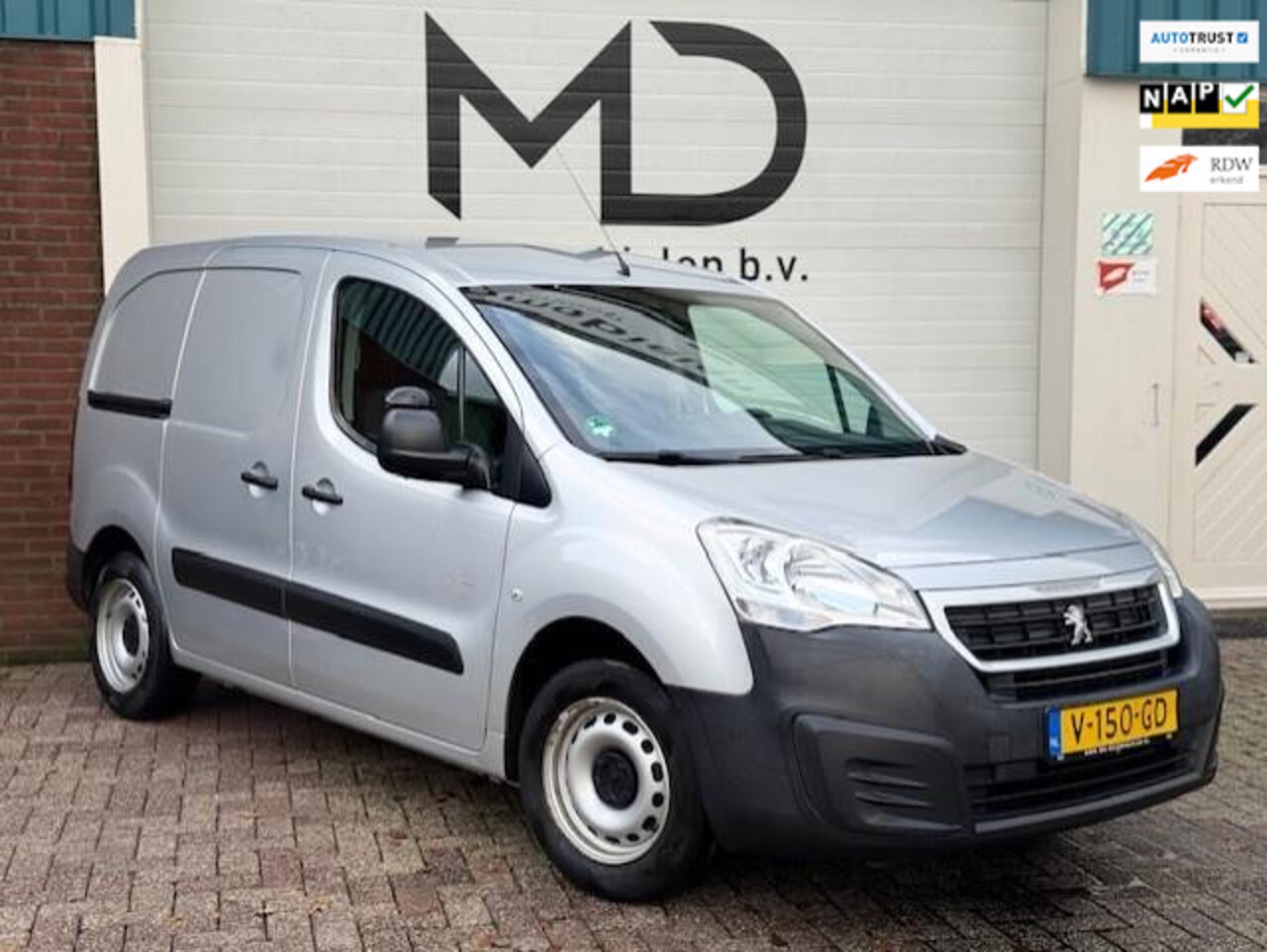 Peugeot Partner - 120 1.6 BlueHDi 75 L1 Première - MARGE - PDC - AutoWereld.nl