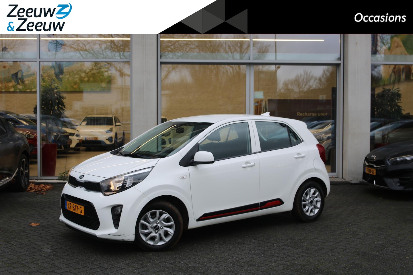 Kia Picanto - 1.0 CVVT ComfortPlusLine Navigator | Airco | Navi | Camera | LM Velgen | Cruise Control | - AutoWereld.nl