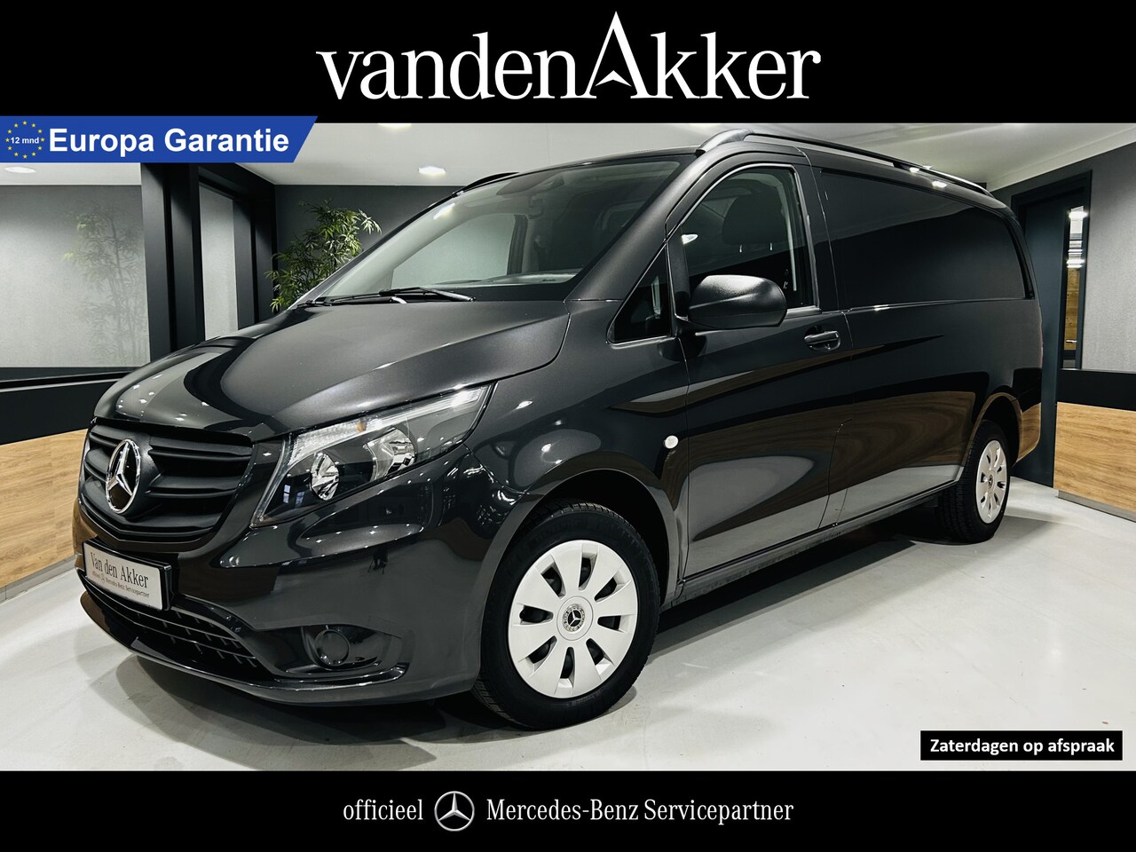 Mercedes-Benz Vito - 110CDI Lang Airco // Navigatie// // Achterklep // Bumpers in kleur // Groot Scherm // Beti - AutoWereld.nl