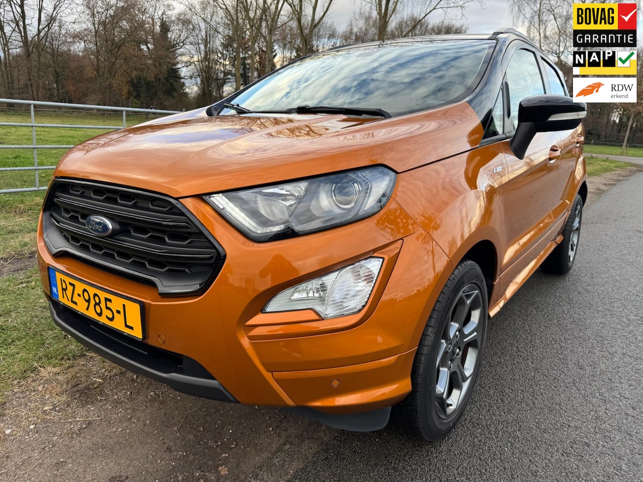 Ford EcoSport - 1.0 EcoBoost ST-Line prachtige staat met AppleCarplay/AndroidAuto - AutoWereld.nl